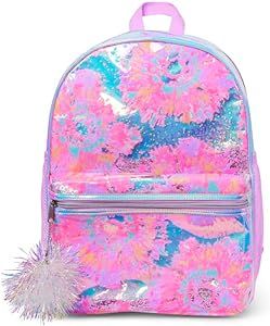 The Children's Place Kids' Preschool Elementary Backpack for Boys Girl, Holographc Tie Dye, NO_Size
