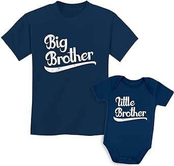 Big Brother Shirt Little Brother Boys Matching Outfits Brothers Sibling Shirts