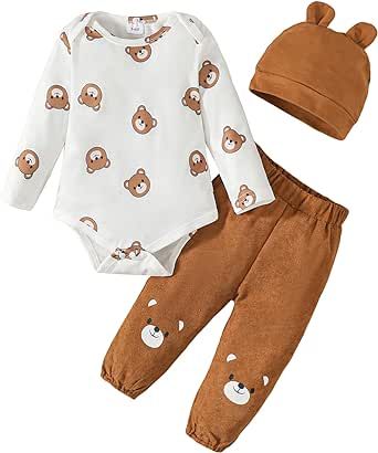 Baby Boy Clothes Newborn Outfit Infant Ruffle Romer Camo Pants Toddler Clothe Set Fall Winter Outfits