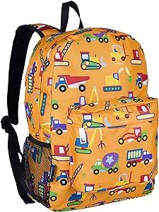 Wildkin 16-Inch Kids Backpack for Boys & Girls, Perfect for Elementary School Backpack, Features Padded Back & Adjustable Strap, Ideal Size for School & Travel Backpacks (Under Construction)